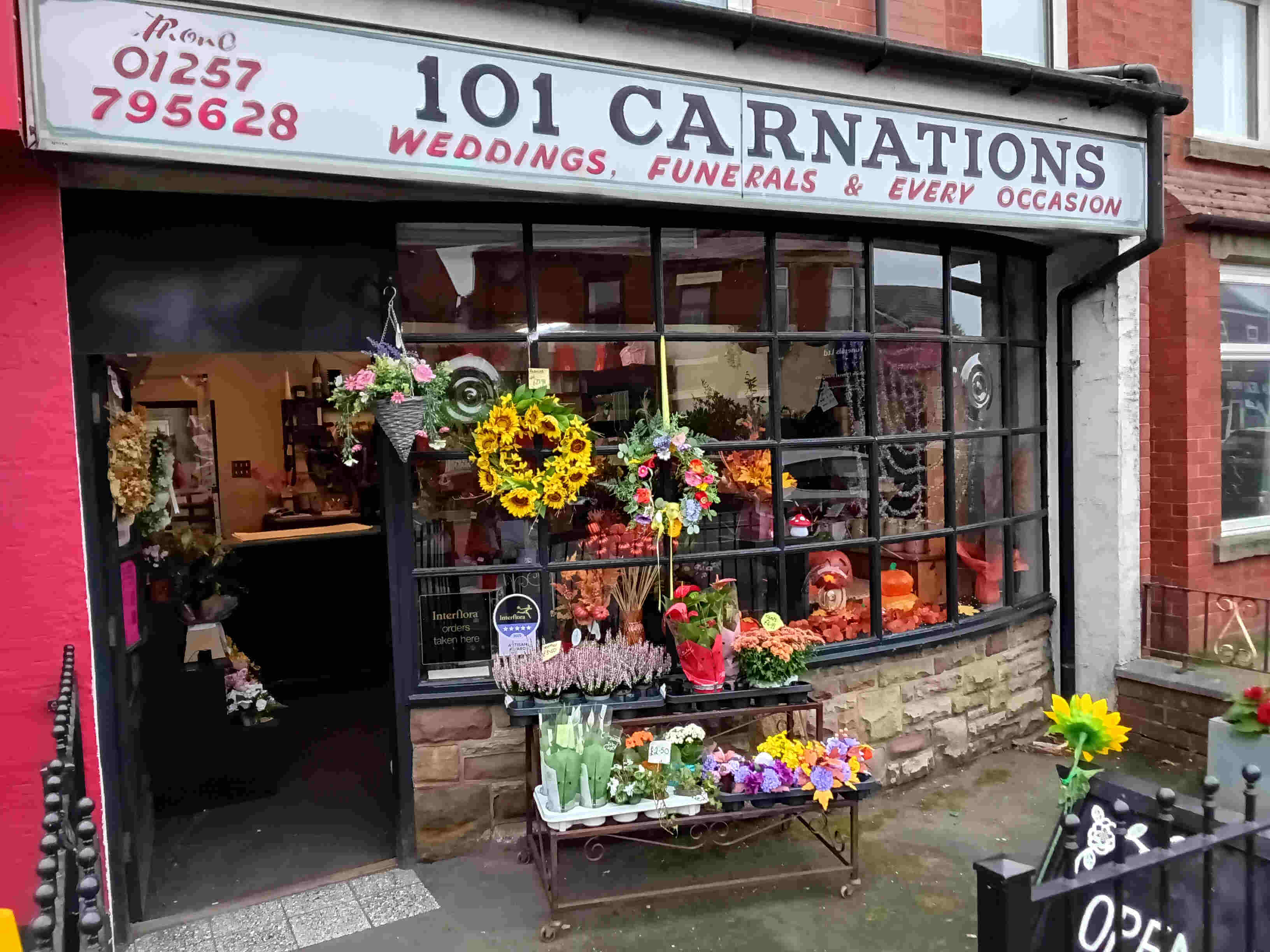 101 Carnations - Coppull, Lancashire